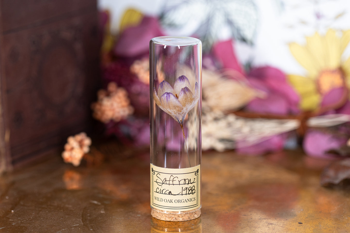 1988 Saffron VIAL