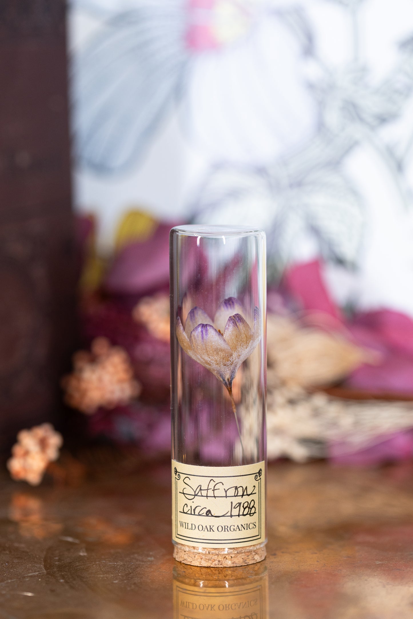 1988 Saffron VIAL