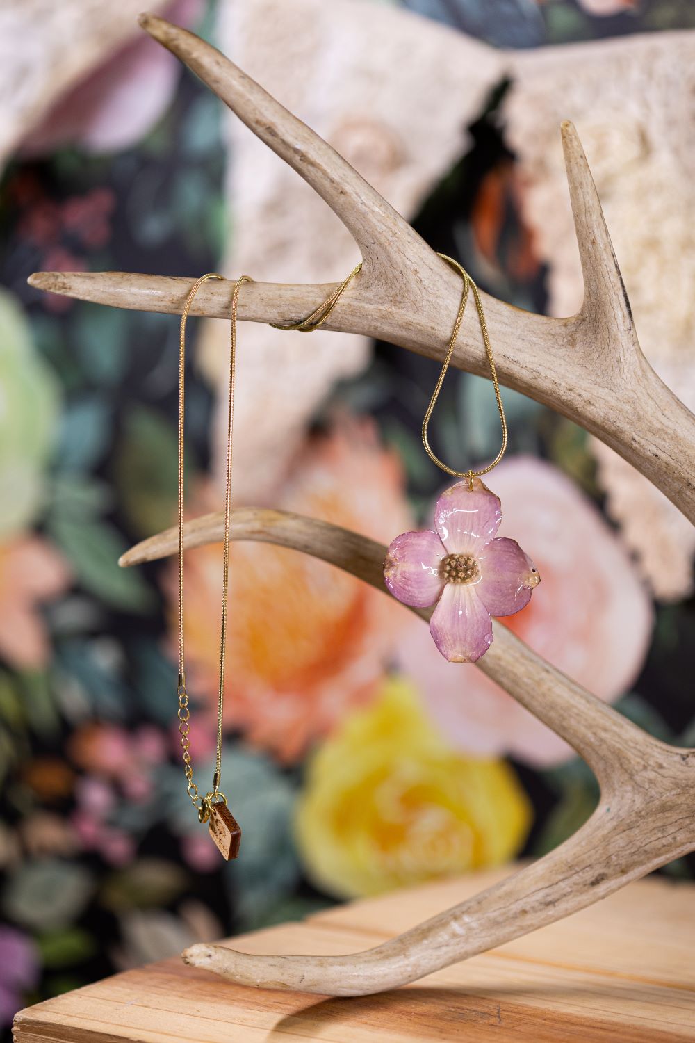 2008 Pink Dogwood Necklace