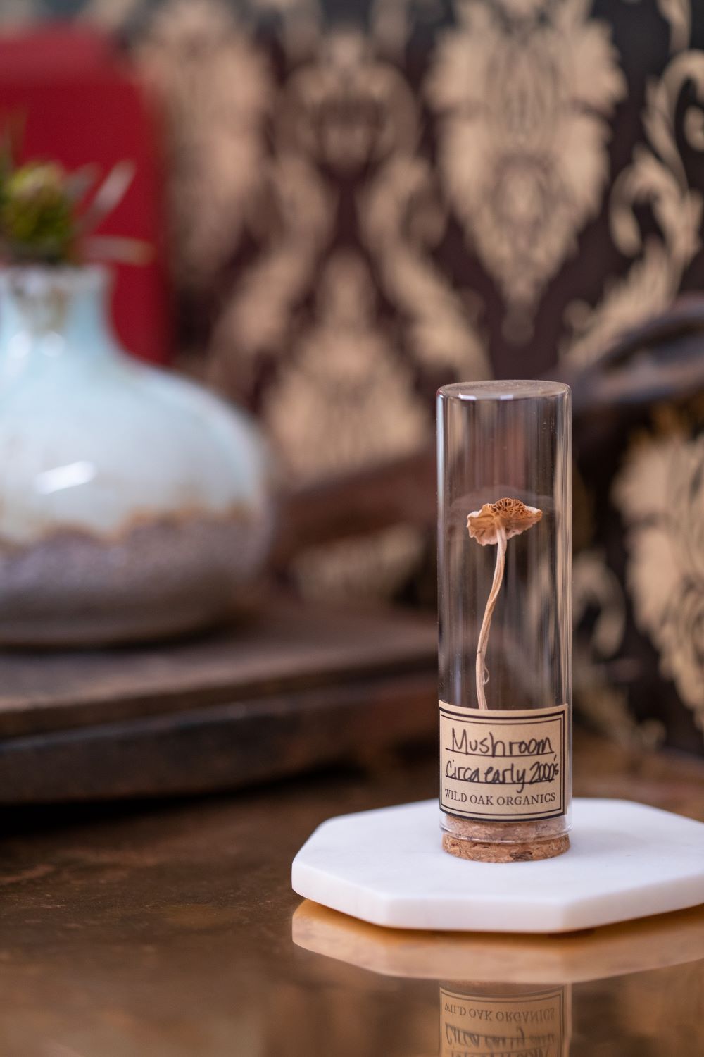 Early 2000's Mushroom VIAL
