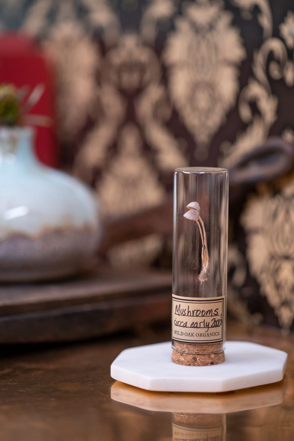 Early 2000's Mushroom VIAL