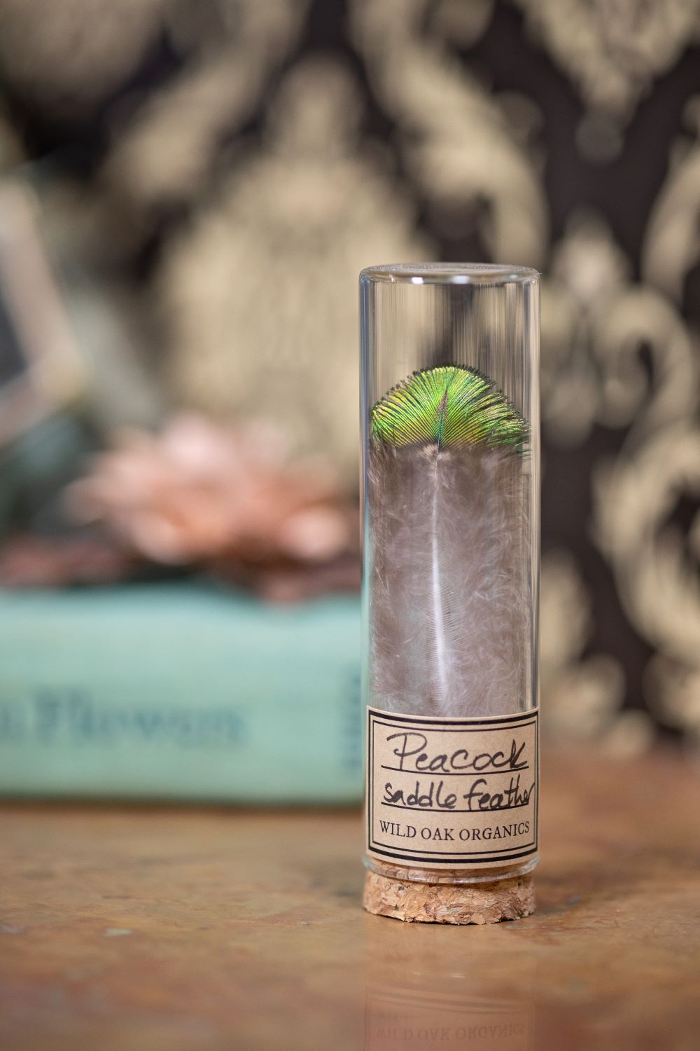 2020 Peacock feather VIAL