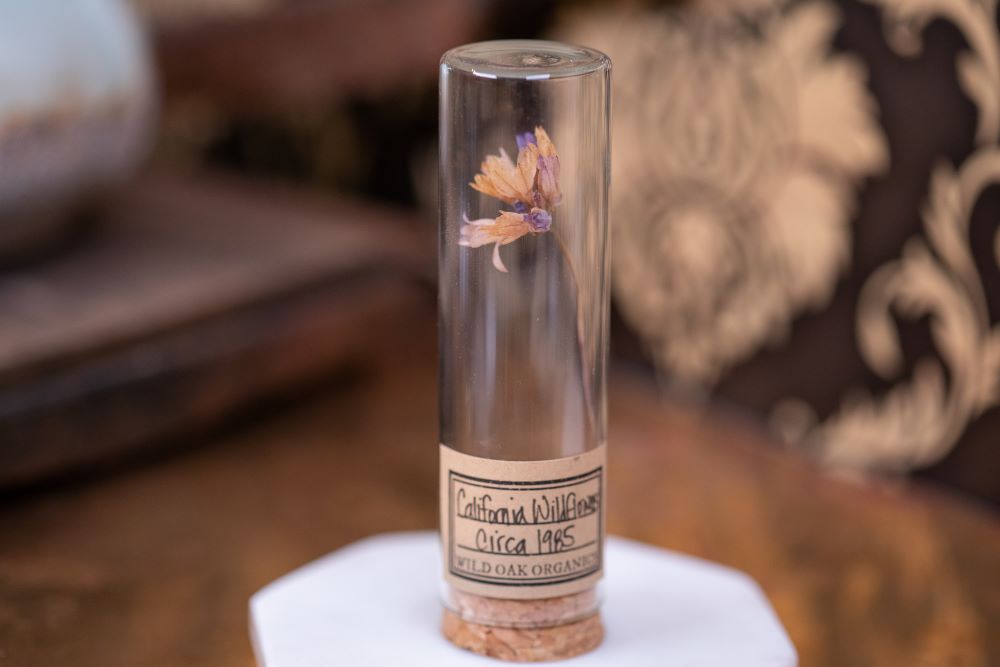 1985 California Wildflower VIAL